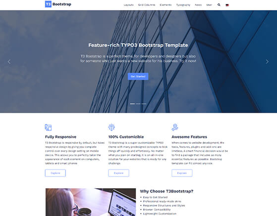 T3 Bootstrap