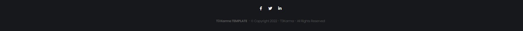 Classic Copyright Social Icons Classic Copyright Social Icons